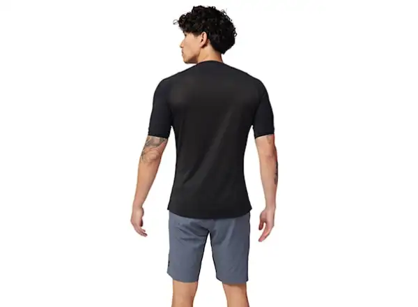 Fox Ascent pánsky dres krátky rukáv Black