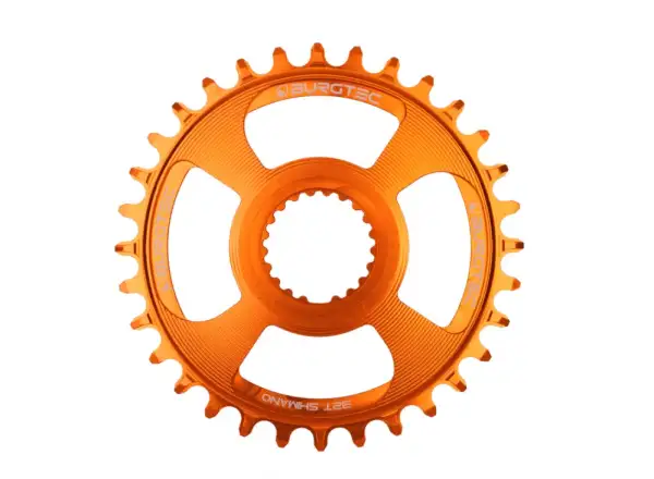 Burgtec Thick Thin DM Shimano prevodník 32 zubov oranžová