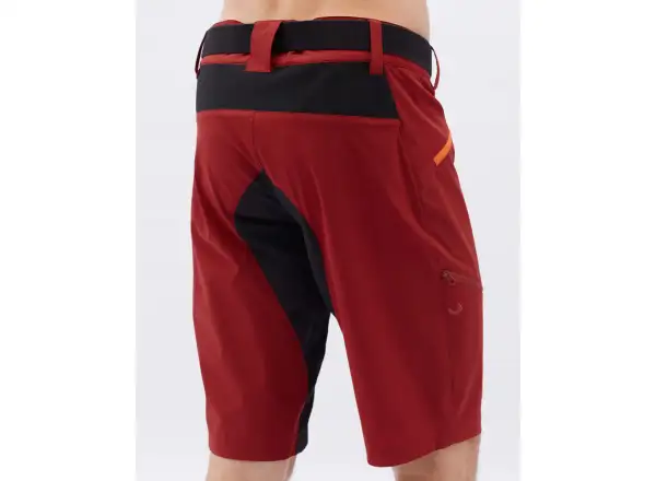 Silvini Rango Pro pánske šortky Merlot/Orange