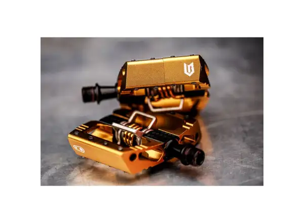 Crankbrothers Mallet DH Loic Bruni Signature Bronze Edition nášľapné pedále