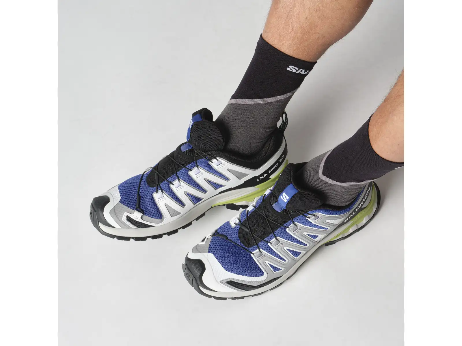 Salomon XA PRO 3D V9 pánska bežecká obuv Nautical Blue/Alloy