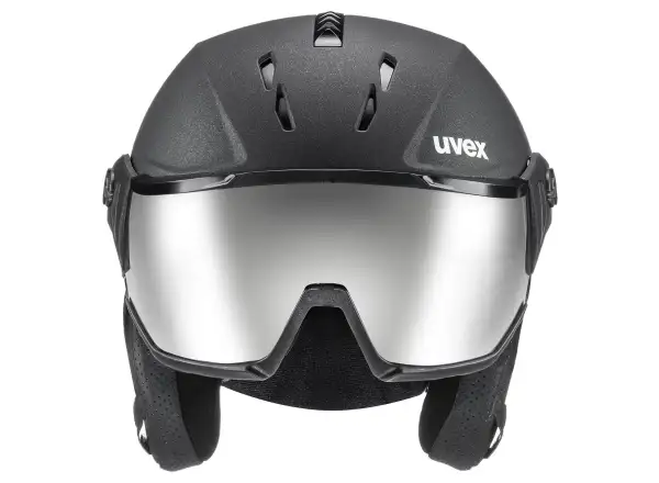 Uvex Instinct Visor lyžiarska helma black matt
