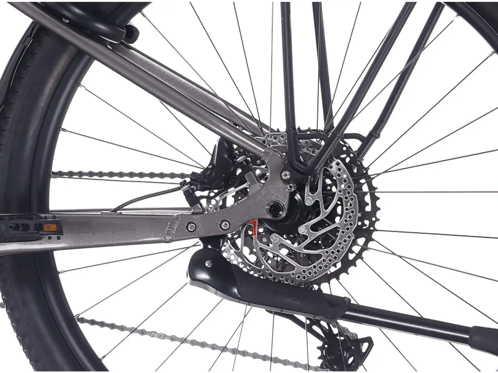 Rock Machine eBlizz B90T horský elektrobicykel Gloss Stone Grey