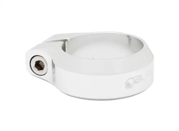 Burgtec sedlová objímka 34,9 mm Rhodium Silver