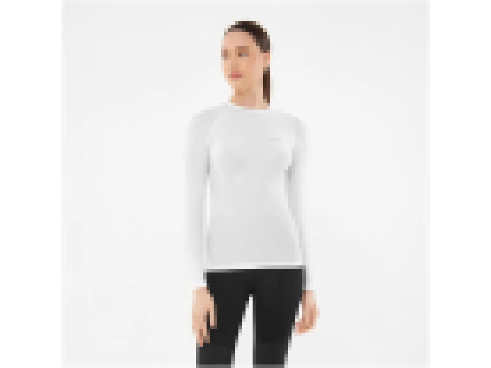 Viking unisex funkčné tričko dlhý rukáv White