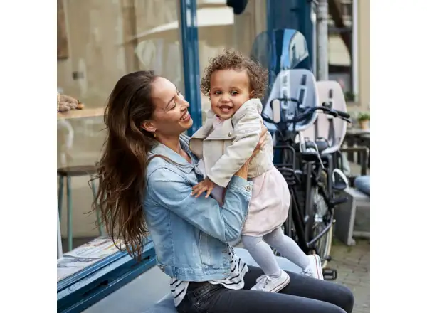 Urban Iki zadná sedačka s adaptérom na nosič Sakura Pink/Shinju White