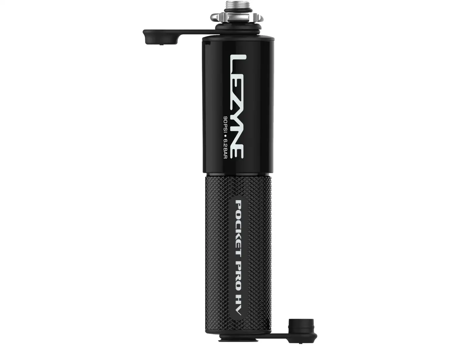 Lezyne Pocket Drive Pro HV pumpa Black Matte/Black Gloss
