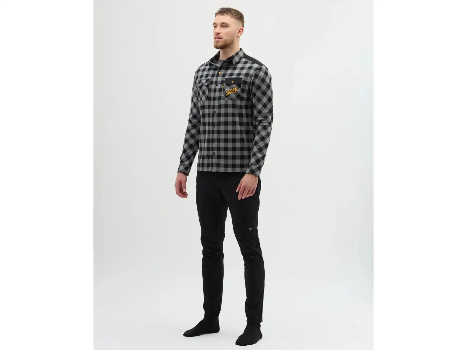Silvini Farini pánska košeľa Grey/Tiger