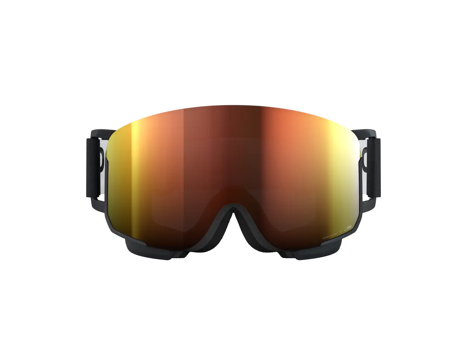 POC Nexal lyžiarske okuliare Uranium Black/Partly Sunny Orange