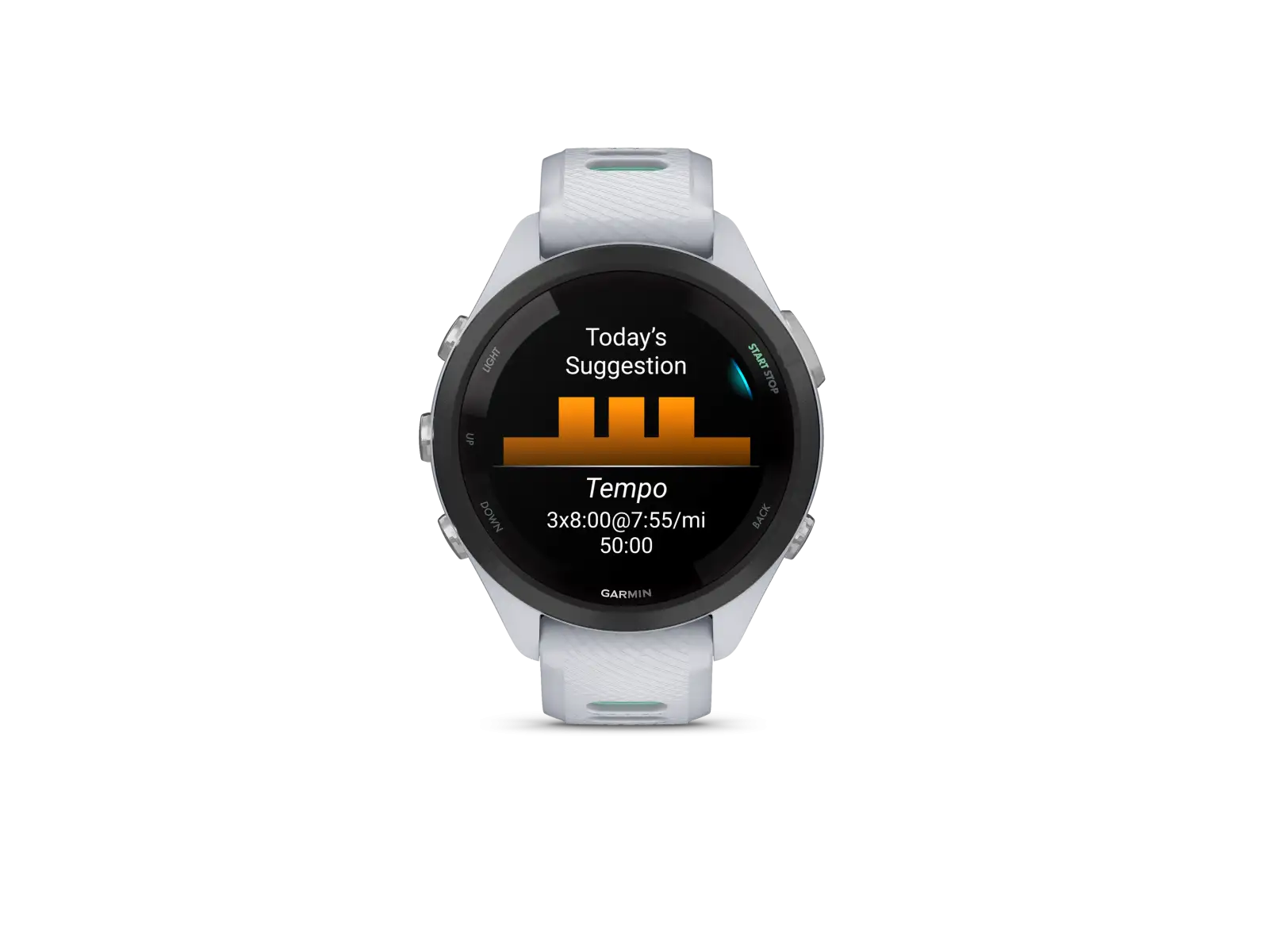 Garmin Forerunner 265S inteligentné hodinky Whitestone