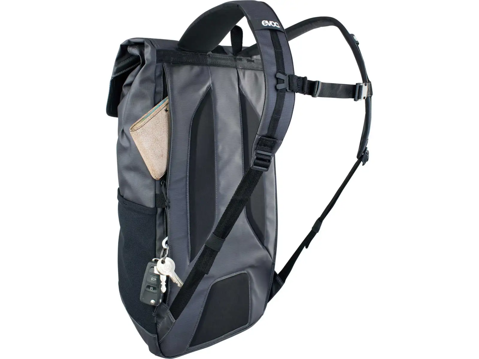 Evoc Duffle 16 l batoh Carbon Grey/Black