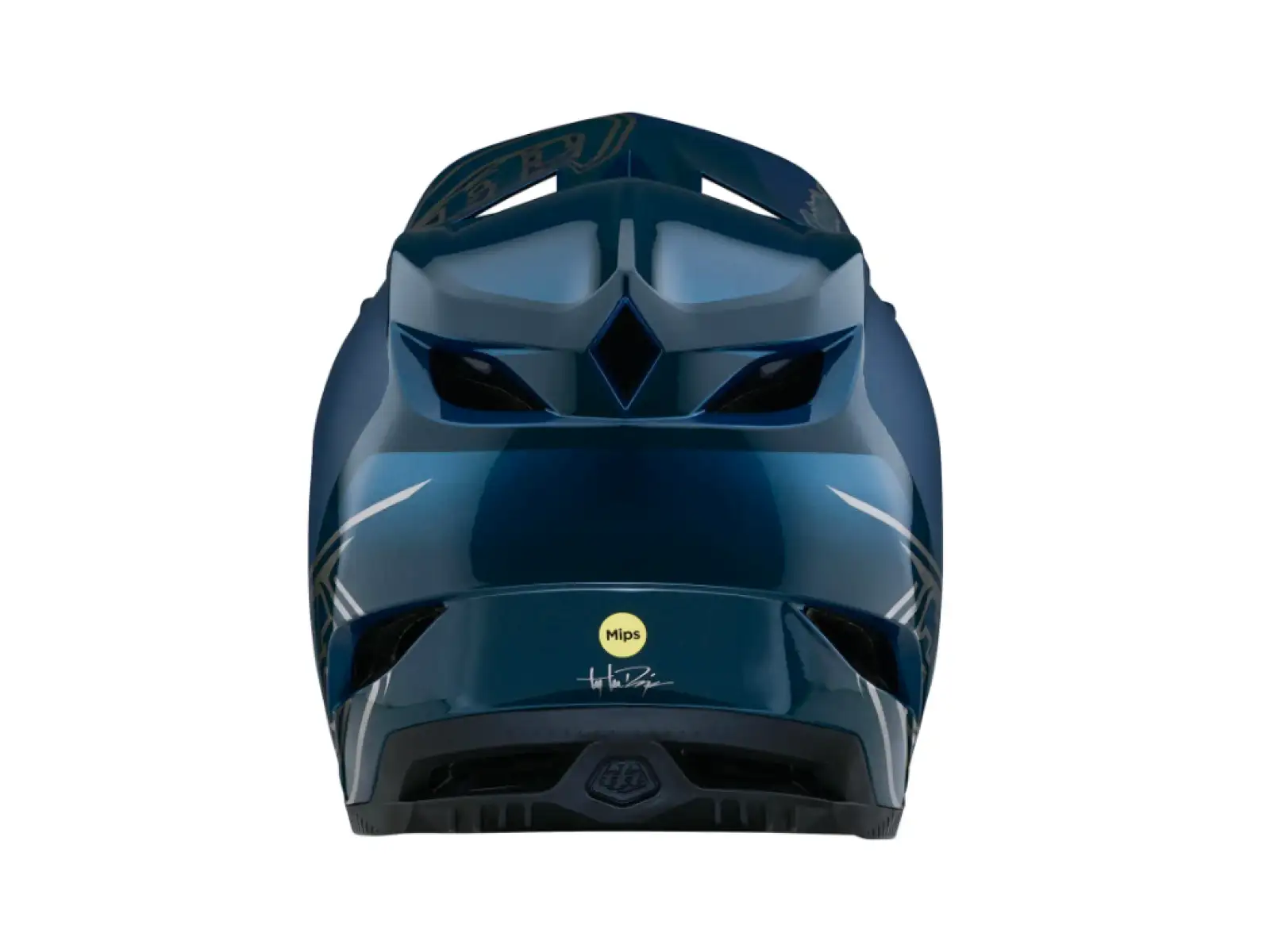 Troy Lee Designs D4 Polyacralite Mips Prilba Shadow Blue