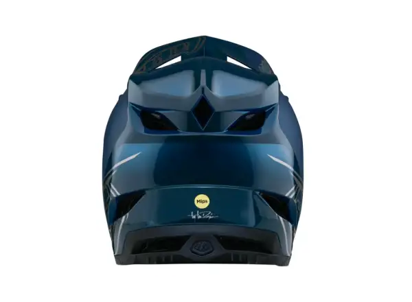 Troy Lee Designs D4 Polyacralite Mips Prilba Shadow Blue