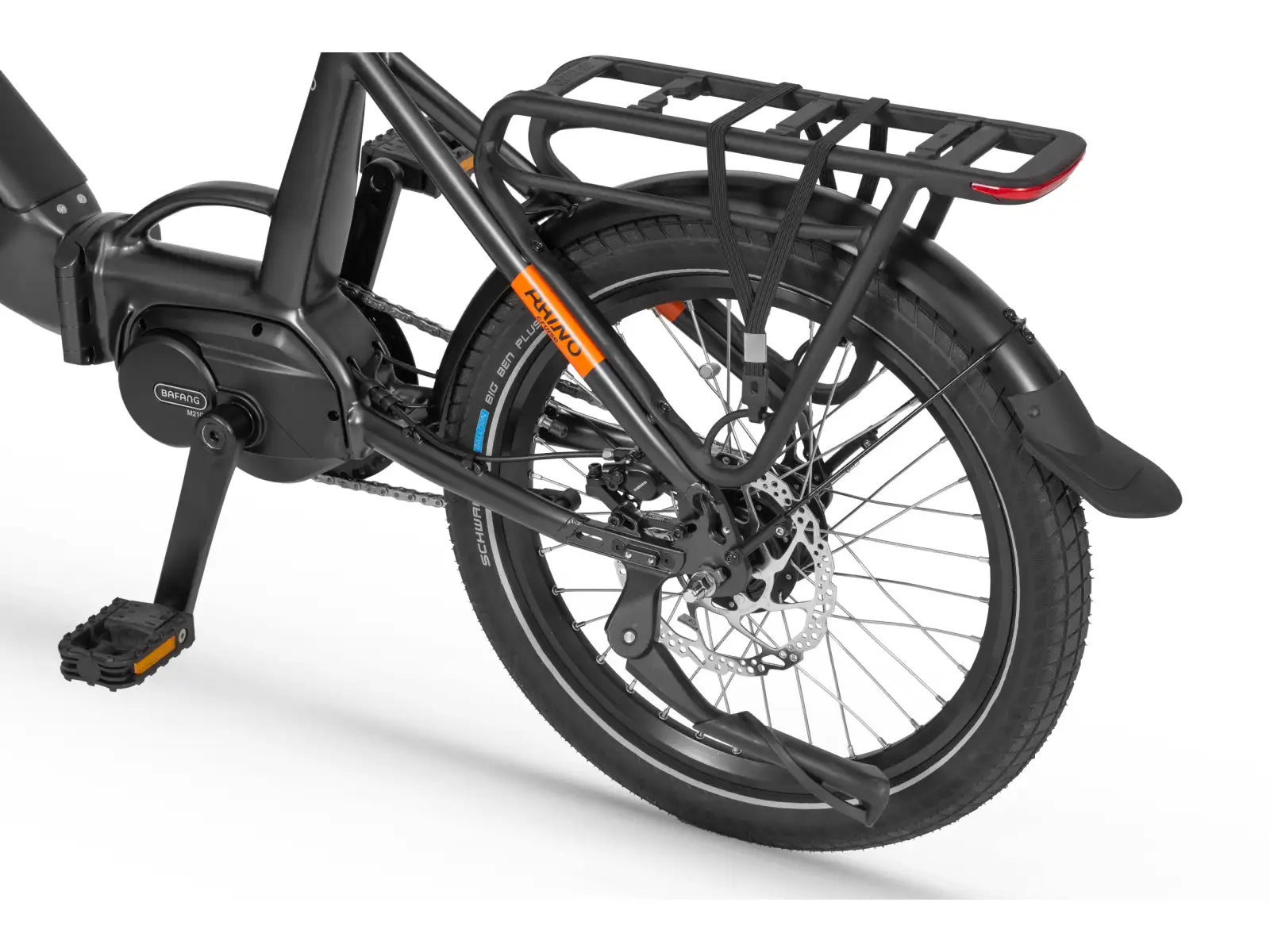 Ecobike Rhino Cruise 504 Wh Black skladací elektrobicykel