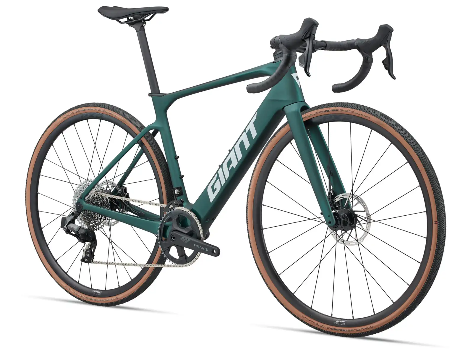 Giant Defy Advanced E+ EL AR cestný elektrobicykel Kelp Forest