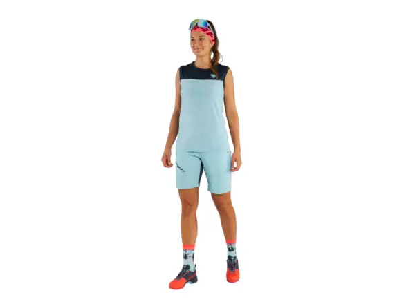 Dynafit Traverse S-Tech dámske tričko bez rukávov Marine Blue/Blueberry