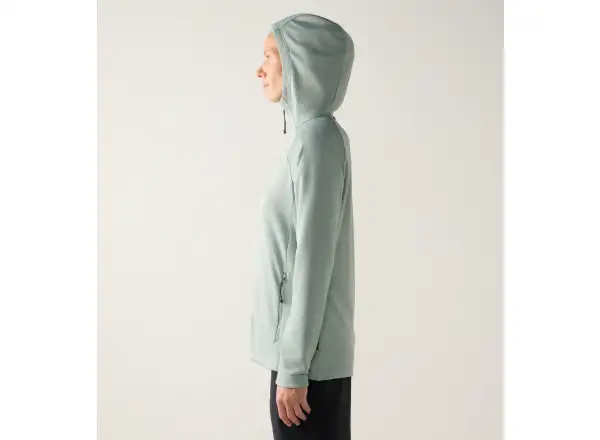Haglöfs Korp Mid Hood dámska mikina Dew Green