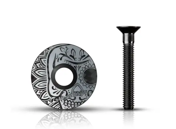 Rie:sel Design Stem:cap viečko hlavového zloženia los muertos grey