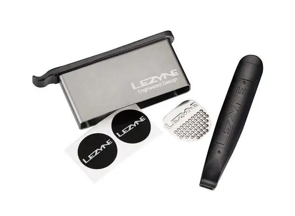 Lezyne Lever Kit sada lepenia v Alu boxe + montpáky