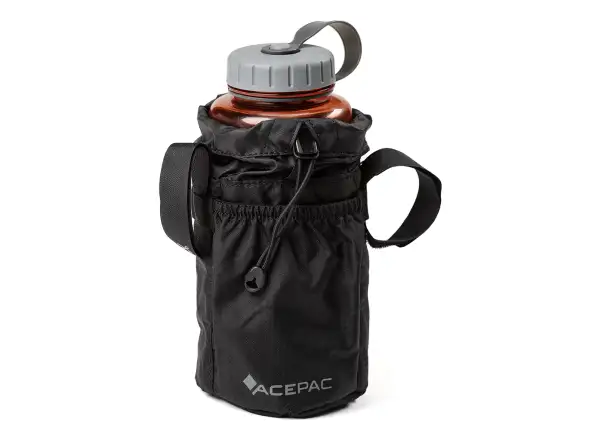 Acepac Fat Bottle Bag MKIII 1 L Black