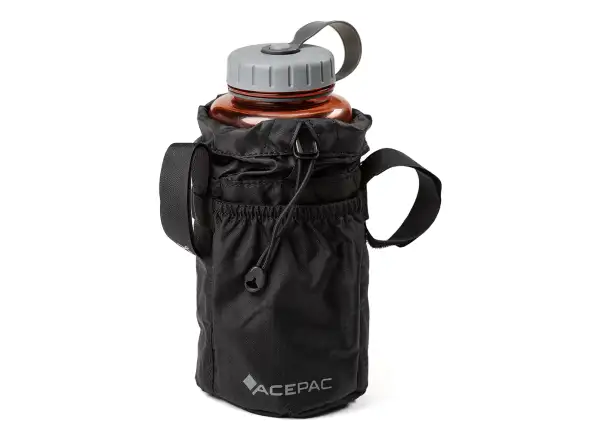 Acepac Fat Bottle Bag MKIII kapsa na fľašu 1 l Black