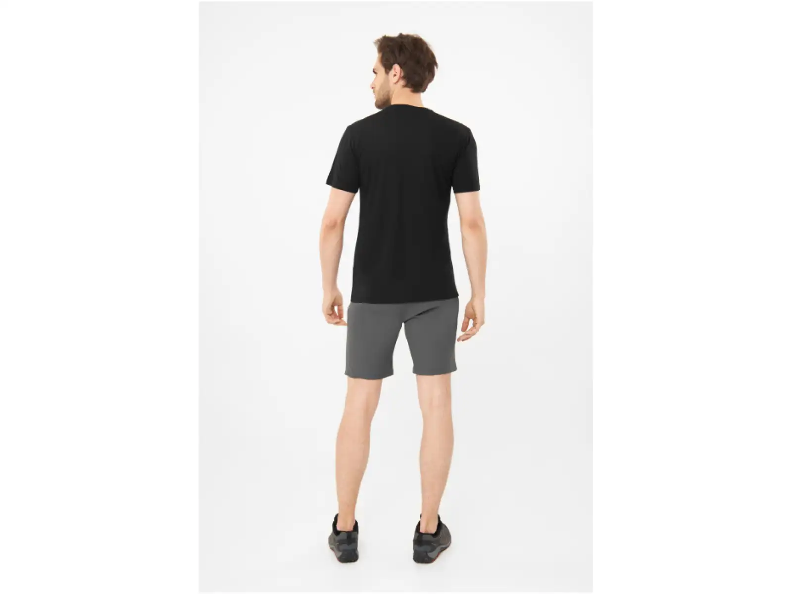 Viking Morain pánske tričko krátky rukáv Black