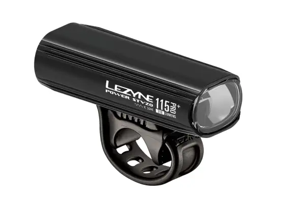 Lezyne Power STVZO Pro 115 predné svetlo čierna/hi lesk