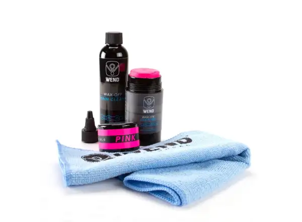 Wend čistič a vosk na reťaz kit ružová