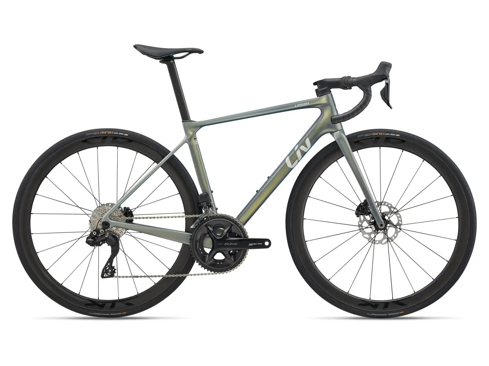 Liv Langma Advanced Pro 1 PC cestný bicykel Aurora Noise