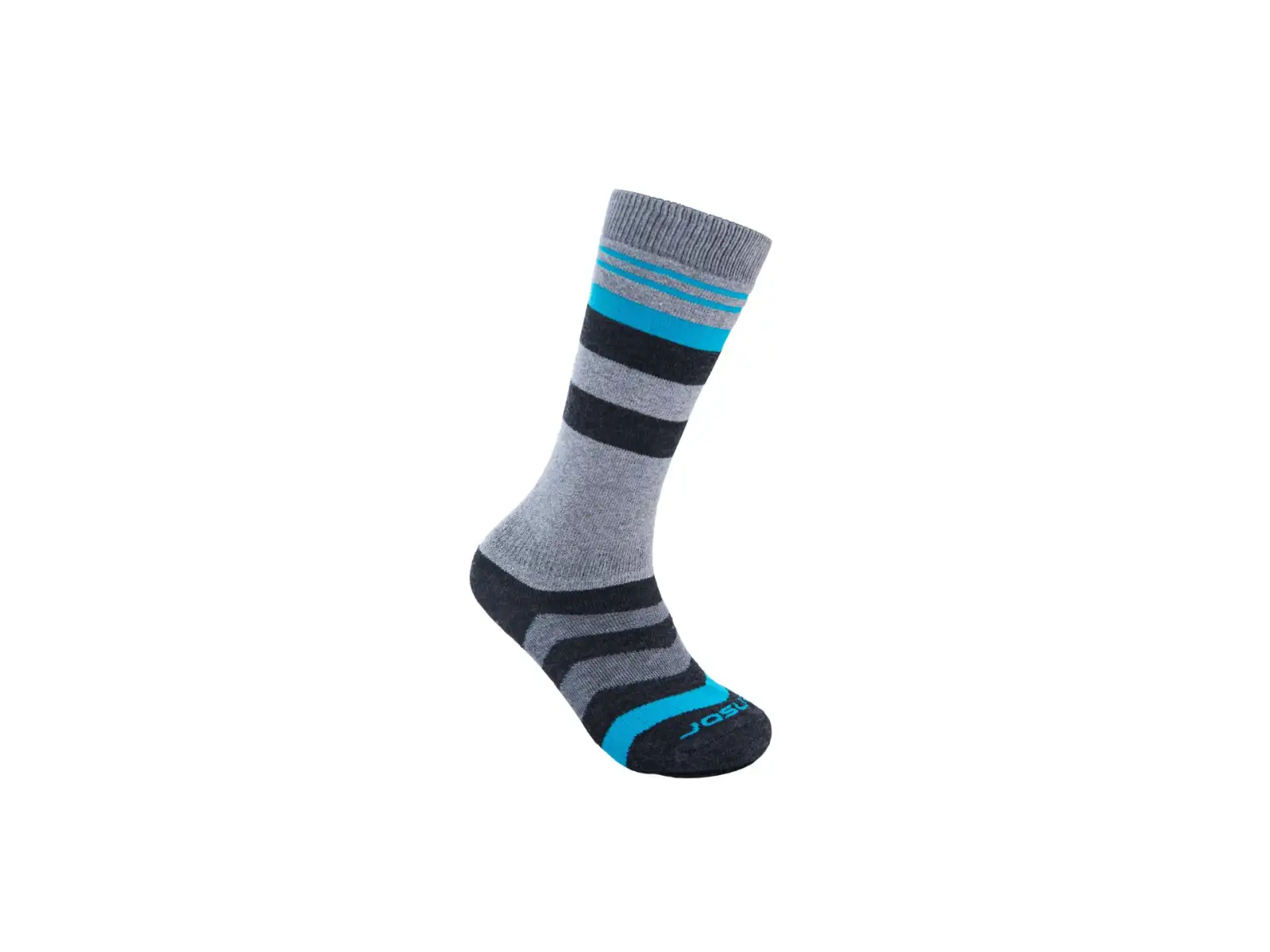 Sensor Slope Merino ponožky sivá/čierna/tyrkysová