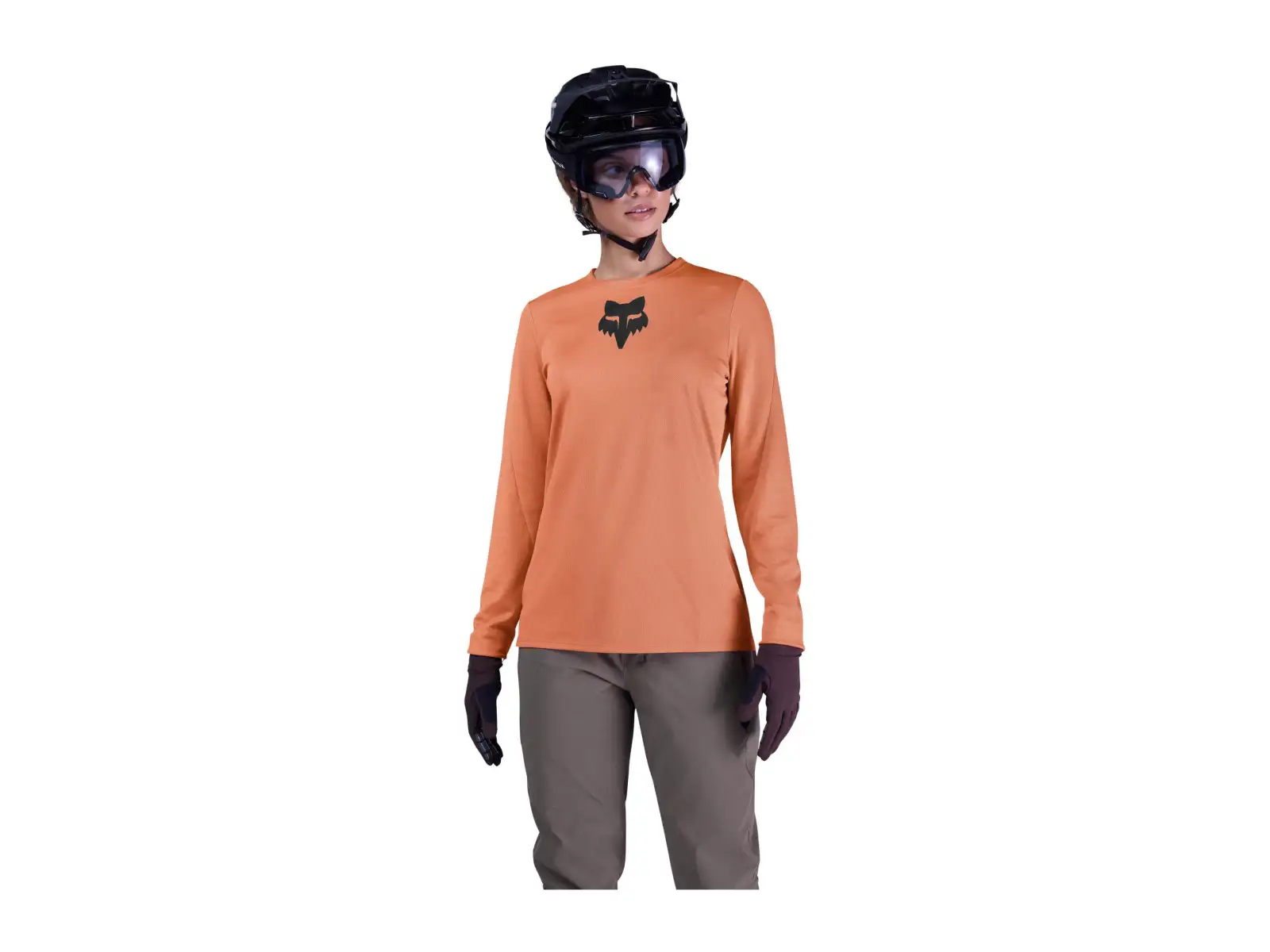 Fox Ranger Fox Head dámsky dres dlhý rukáv Coral