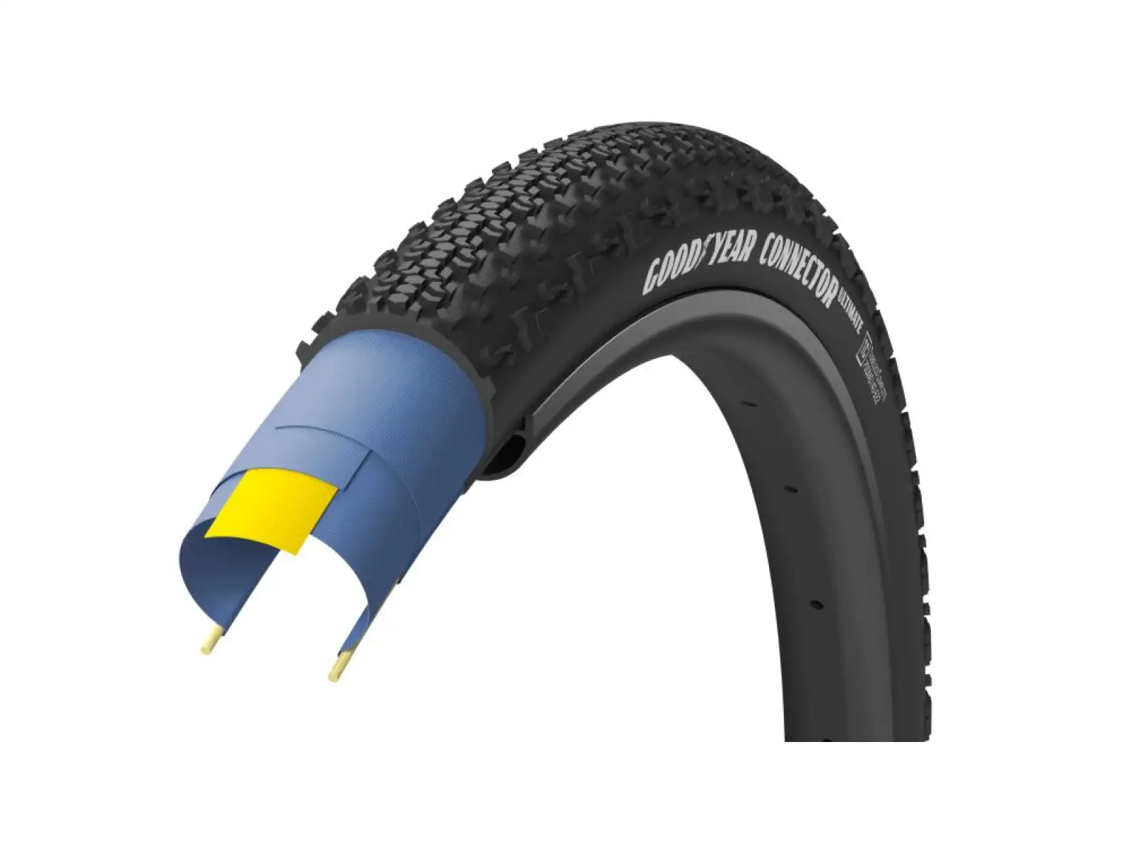 Goodyear Connector Ultimate Tubeless Kompletná štrková pneumatika Kevlar