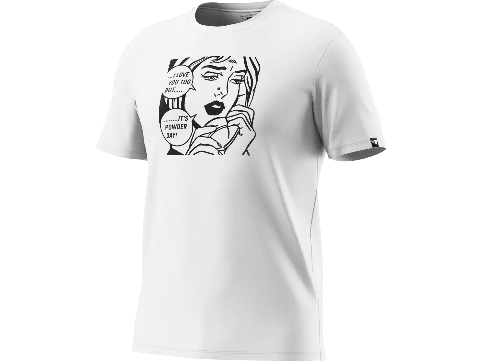 Dynafit Graphic Cotton pánske tričko krátky rukáv Smoke Blue/Tabloid