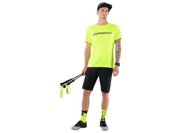 Dynafit No pain No gain športové ponožky Neon Yellow/Black Out