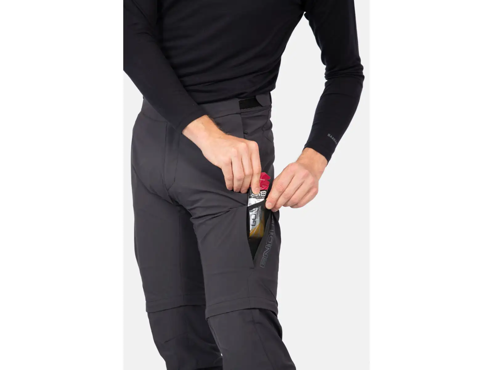 Endura GV500 Zip-Off pánske nohavice čierna
