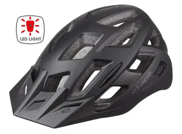 Etape Virt Light cyklistická prilba čierna mat
