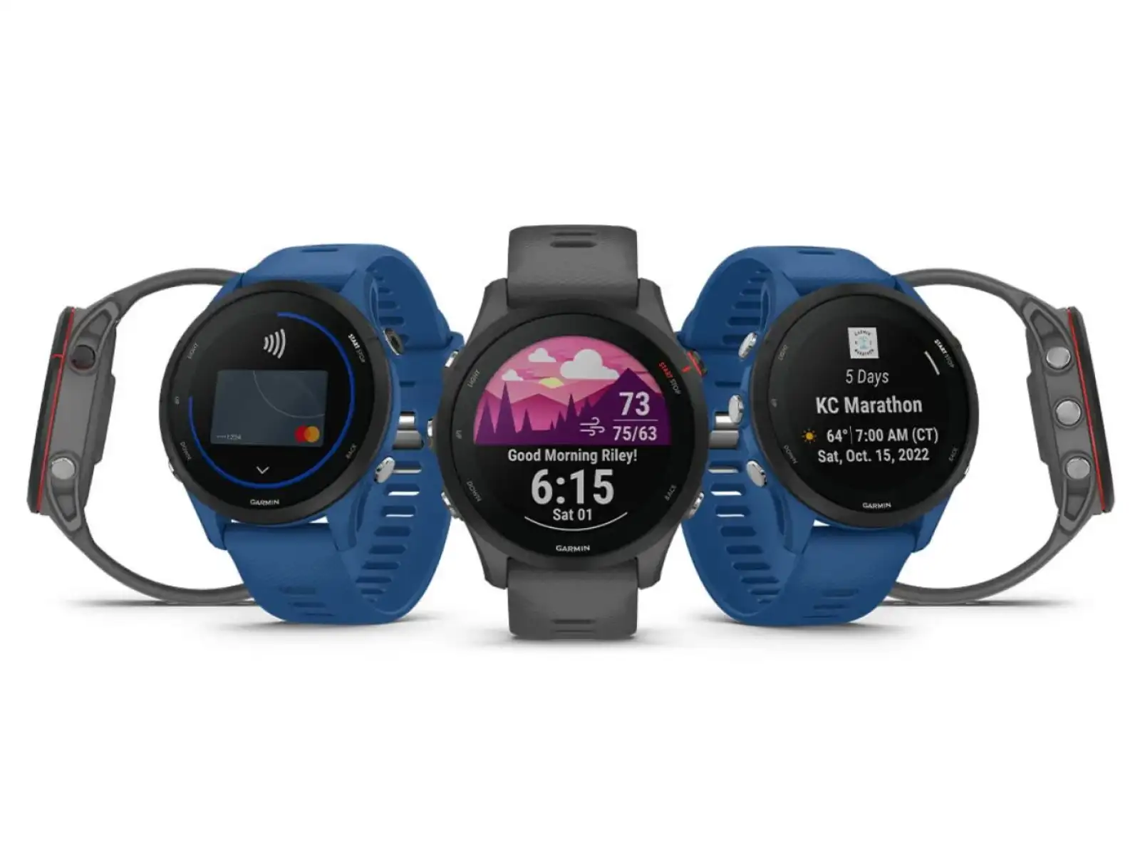 Garmin Forerunner 255 inteligentné hodinky Slate Gray