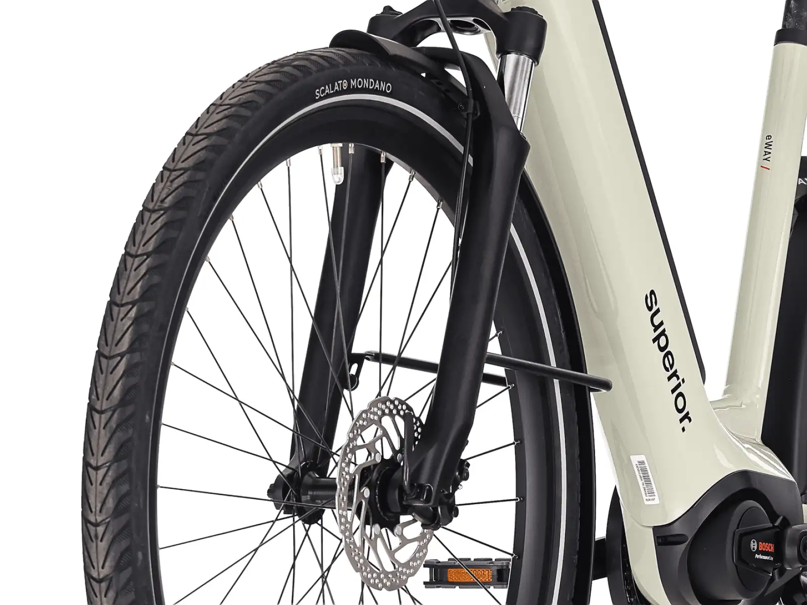Superior eWAY 6.4 mestský elektrobicykel Gloss Soft Green
