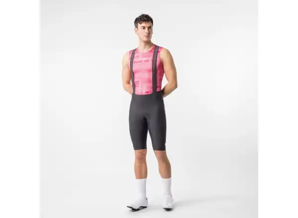 Castelli Giro Gazzetta Dello Sport pánske spodné tričko bez rukávov Rosa Giro