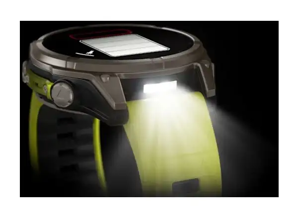 Garmin fenix 8 - 51 mm Solar Sapphire inteligentné hodinky Titanium Yellow/Graphite