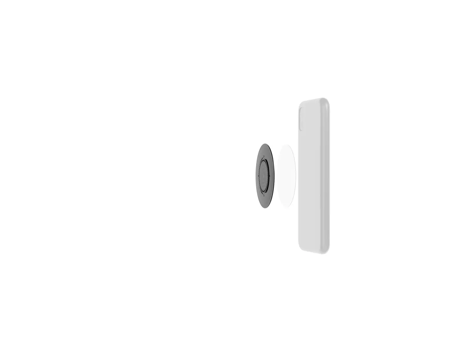 Fidlock Vacuum univerzálny magnetický držiak na telefón - nálepka čierna