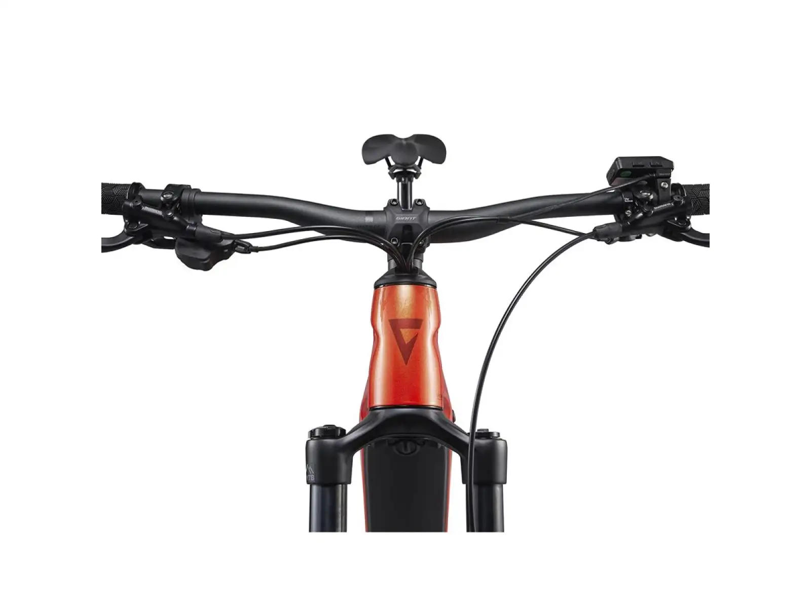 Giant Stance E+ 1 Helios Orange celoodpružený elektrobicykel
