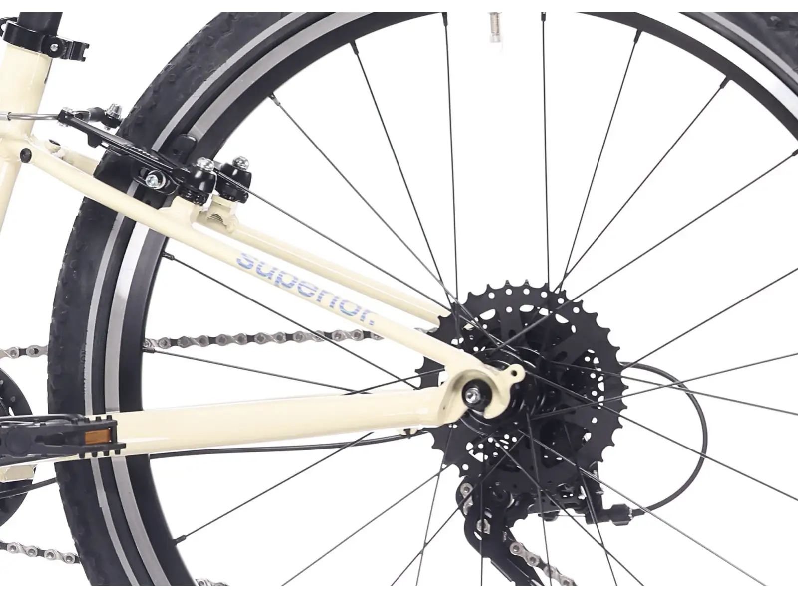 Superior F.L.Y. 24 VB detský bicykel Gloss Yellow