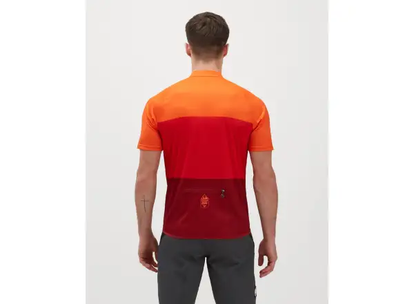 Silvini Turano Pro pánsky dres s krátkym rukávom červená/merlot