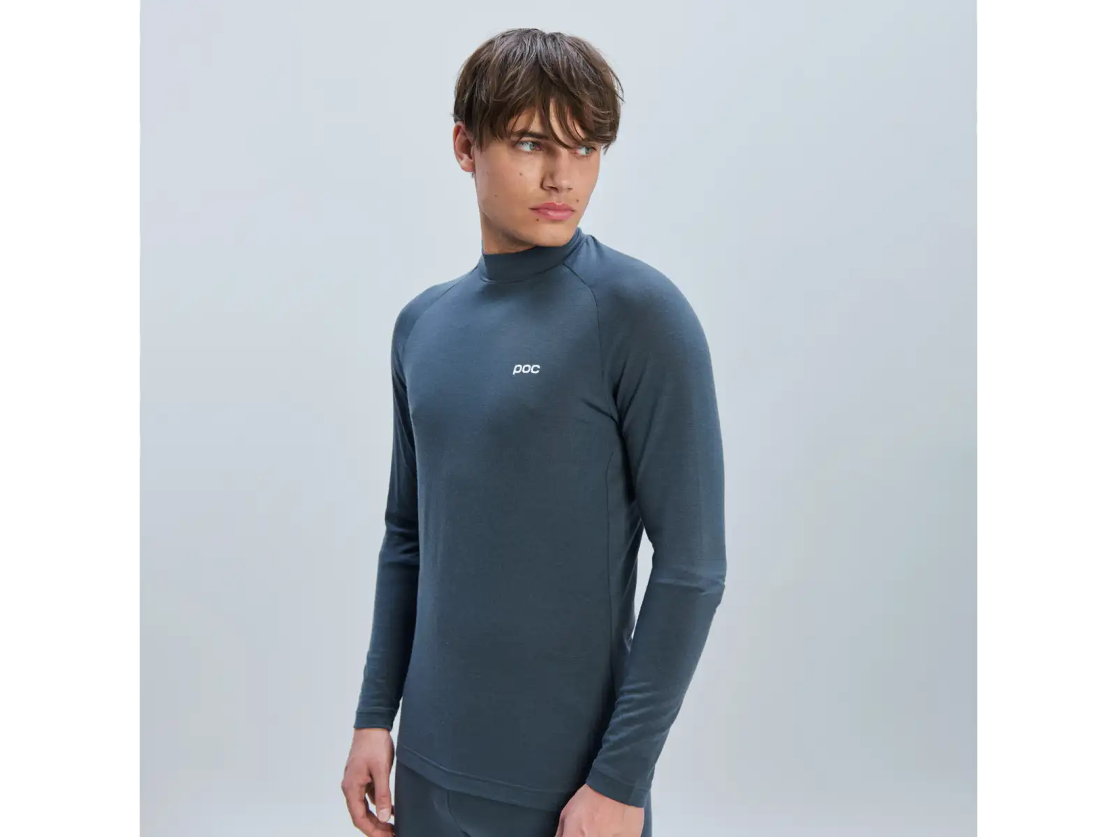 POC Layer Merino pánske spodné tričko dlhý rukáv Sylvanite Grey