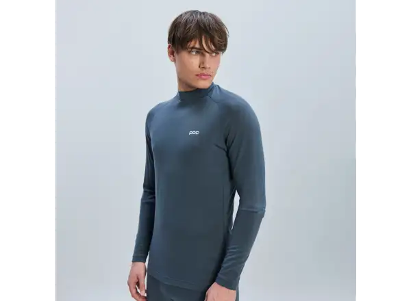 POC Layer Merino pánske spodné tričko dlhý rukáv Sylvanite Grey