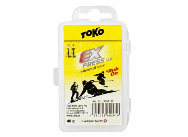 Toko sklzový vosk expess rub 40g