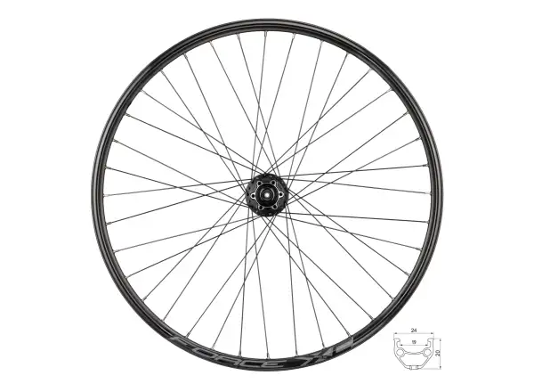 Force XC Disc 26" zadné vypletené koleso FH-M475 36 dier