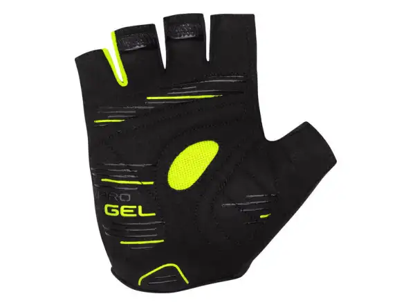 Etape Winner pánske rukavice čierna/žltá fluo