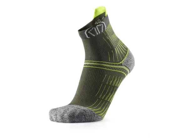 Ponožky Sidas Run Anatomic Comfort Grey/Yellow